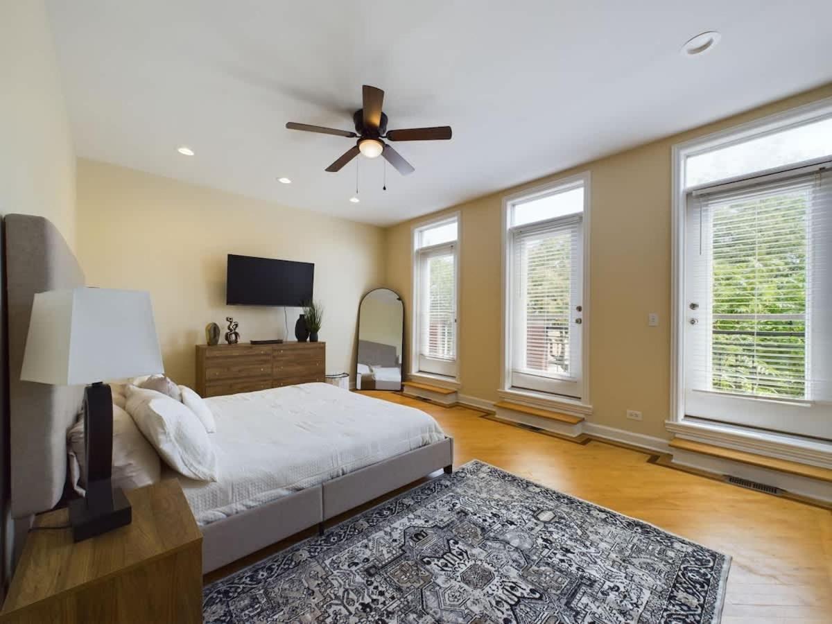 Luxe 4Br With Hot Tub & Game Room Chicago Esterno foto
